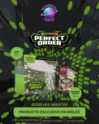 Anuncio Perfect Order de METAMORPH CENTER®